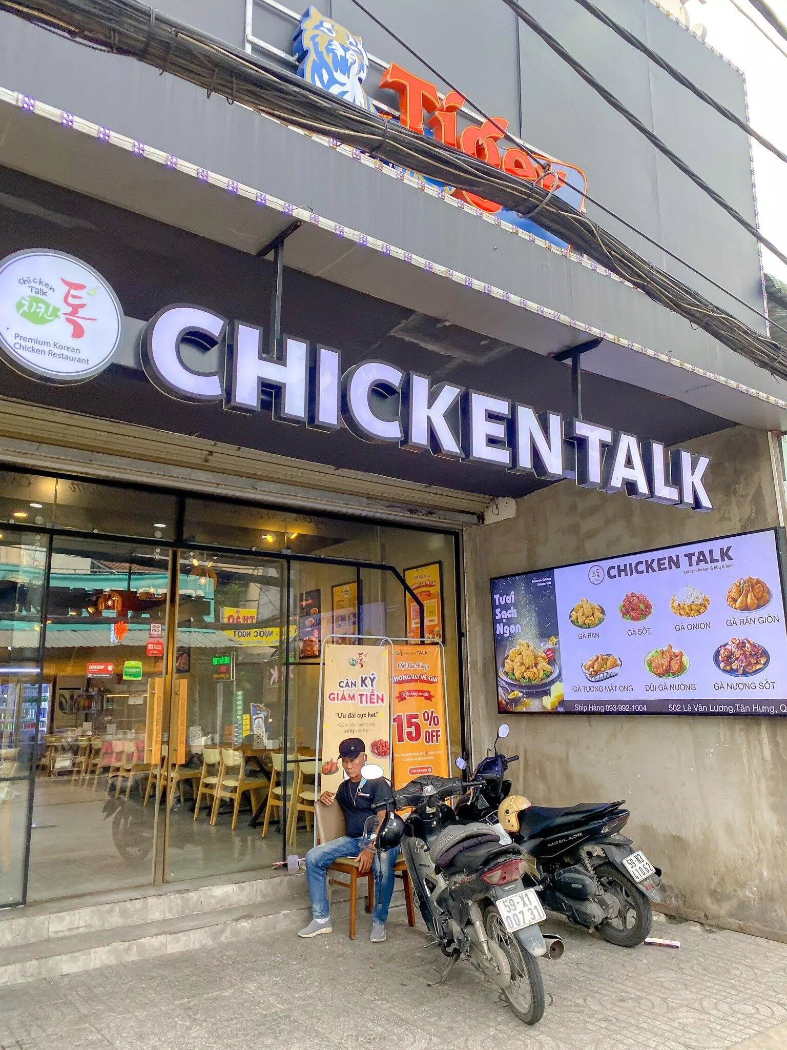 Chicken Talk 치킨톡 - Quán Gà rán Hàn Quốc. (Ảnh: Internet)