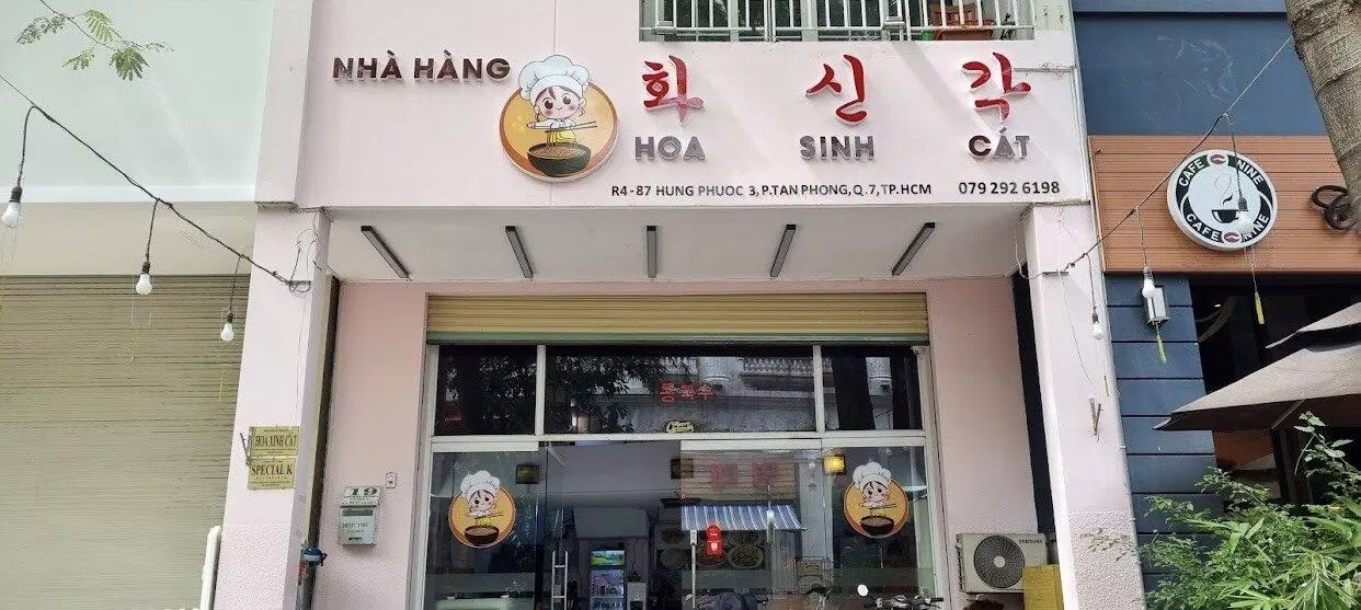 Nhà hàng Hàn Quốc - Việt Nam ngon. (Ảnh: Internet)