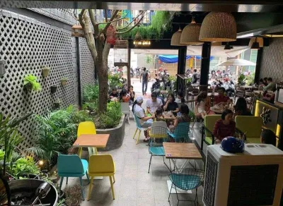 Không gian bên trong của quán. (Ảnh: Internet)
