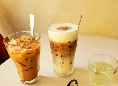 Đồ uống của quán. (Ảnh: Internet)