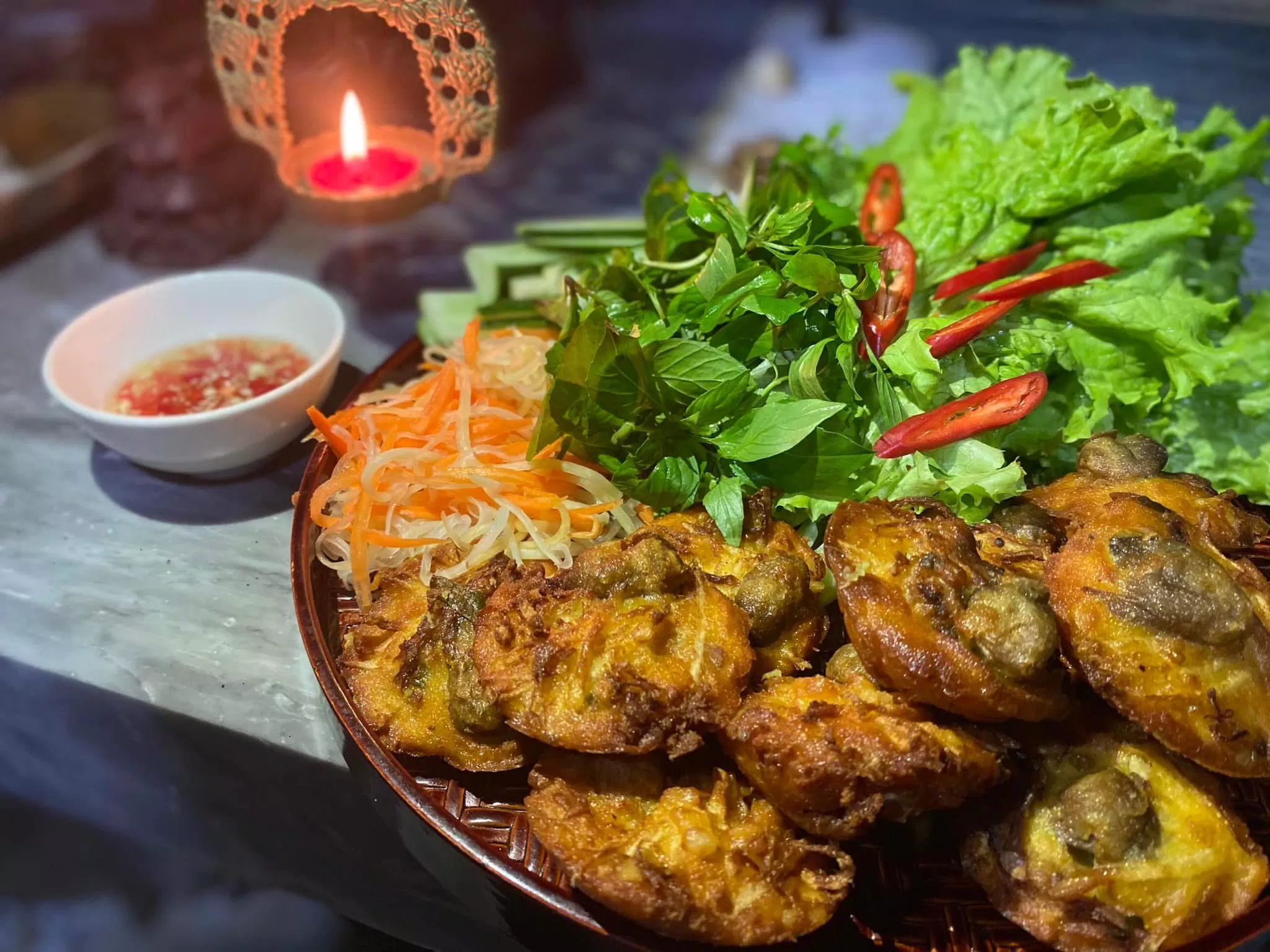 Nhà hàng chay Sân Mây (Ảnh: Internet)