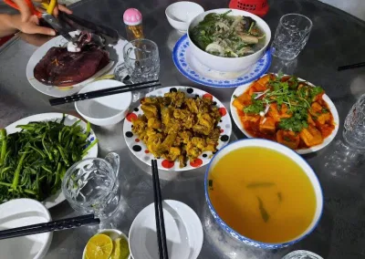 Một số món ăn của quán. (Ảnh: Internet)