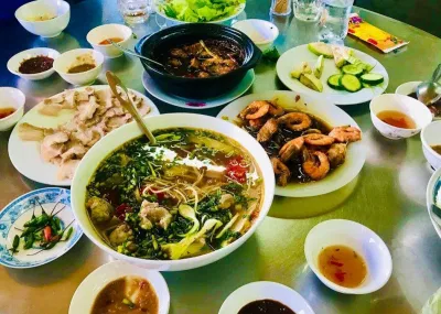 Một số món ăn của quán. (Ảnh: Internet)
