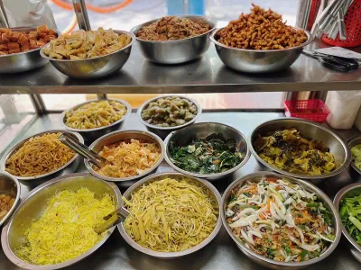 Quán cơm chay Hiển Nam. (Ảnh: Internet)