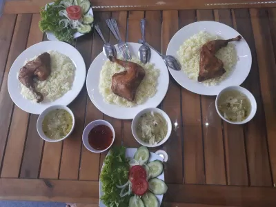 Cơm gà 111 Trần Phú. (Ảnh: Internet)