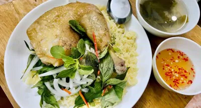 Cơm gà trống Quy Nhơn. (Ảnh: Internet)