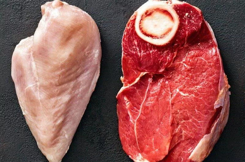 Thịt đỏ và thịt trắng (Ảnh: Internet) Thịt đỏ và thịt trắng (Ảnh: Internet)
