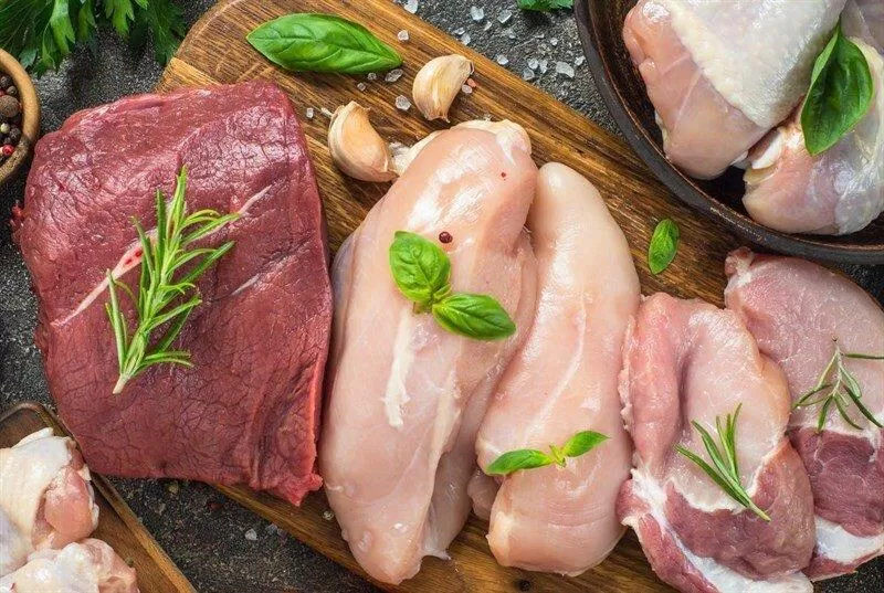 Thịt đỏ và thịt trắng (Ảnh: Internet) Thịt đỏ và thịt trắng (Ảnh: Internet)