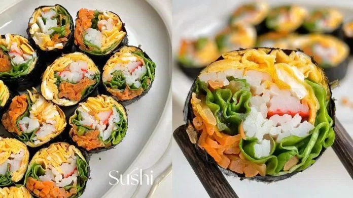 8 thực đơn giảm cân bằng gỏi cuốn rau củ: Cực ngon mà không hề ngán! (Ảnh: Internet)