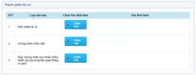 Thủ tục đổi giấy phép lái xe online (Ảnh: Internet)