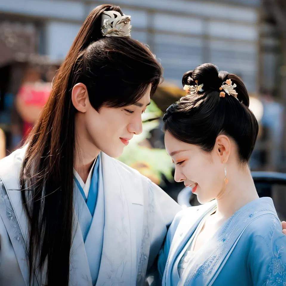 Cặp đôi "hàng real" của Trường Phong Độ: Bạch Kính Đình, Tống Dật (Ảnh: Internet) Cặp đôi "hàng real" của Trường Phong Độ: Bạch Kính Đình, Tống Dật (Ảnh: Internet)