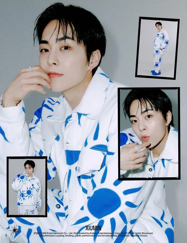 (Ảnh teaser của thành viên XIUMIN. Ảnh: Facebook EXO)
