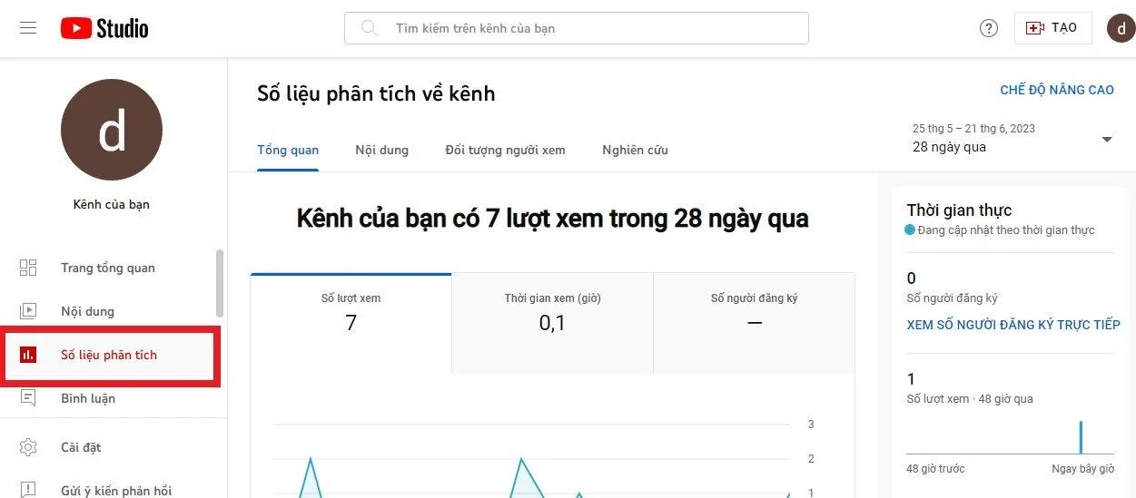 Doanh thu sẽ được ghi trong Số liệu phân tích (Ảnh: BlogAnChoi) Doanh thu sẽ được ghi trong Số liệu phân tích (Ảnh: BlogAnChoi)