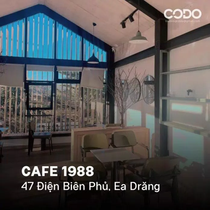 CAFE 1988 (Nguồn: Cộng đồng Ea H'leo) Không phải châu Âu, đây là địa điểm check-in cực chill ở Đắk Lắk - Cánh đồng quạt gió Ea Hleo Cánh đồng điện gió Cánh đồng quạt gió Ea H leo châu Âu Chi phí dự án Du lịch du lịch Đăk Lăk Du lịch Việt Nam Đắk Lắk địa điểm Ea H leo