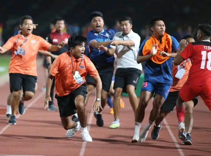 Trận cầu đáng quên của lịch sử Sea Games (Ảnh: Internet) Trận cầu đáng quên của lịch sử Sea Games (Ảnh: Internet)