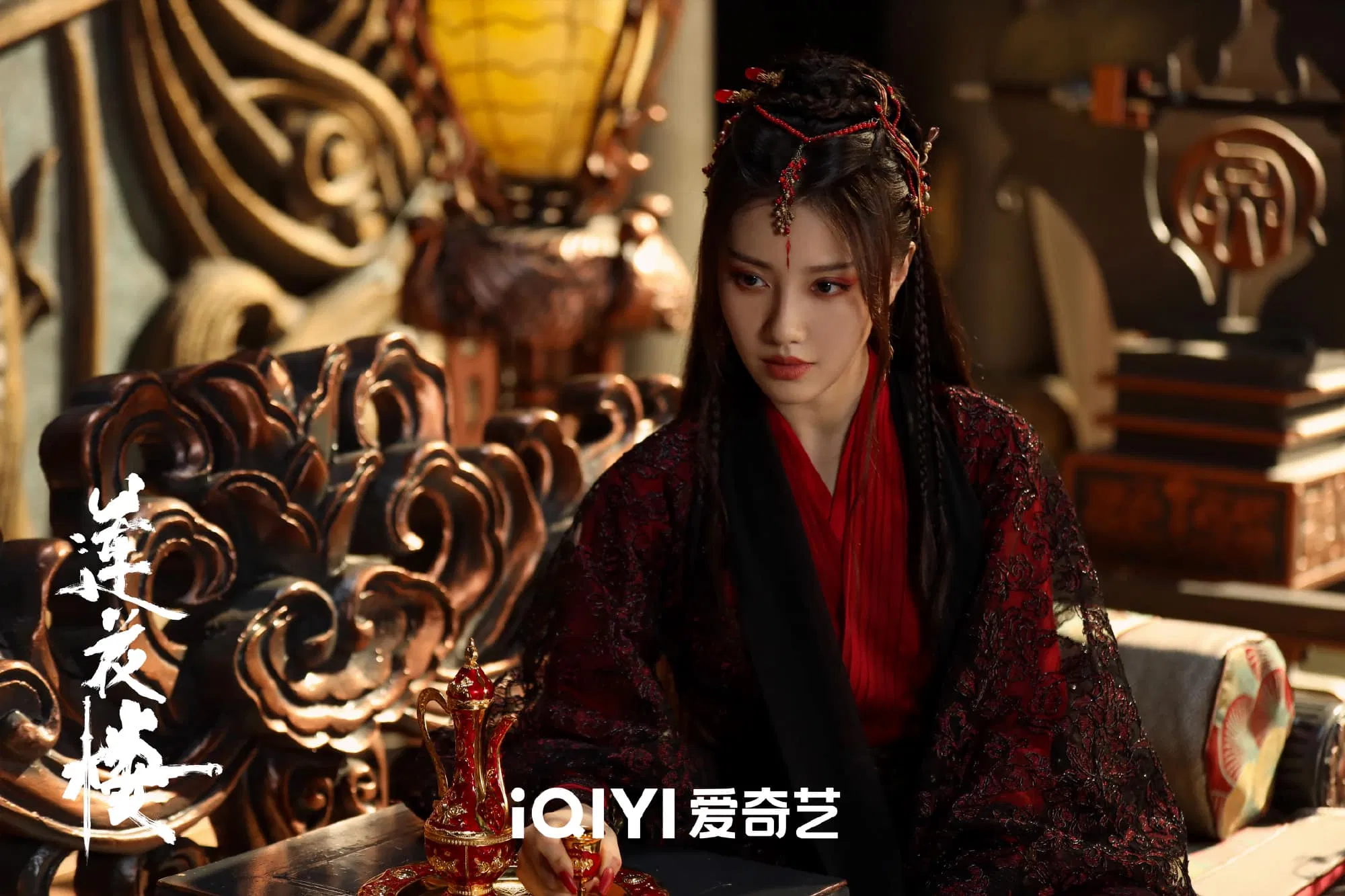 Vương Hạc Nhuận vai Cốc Lệ Tiếu. (Nguồn: Internet)