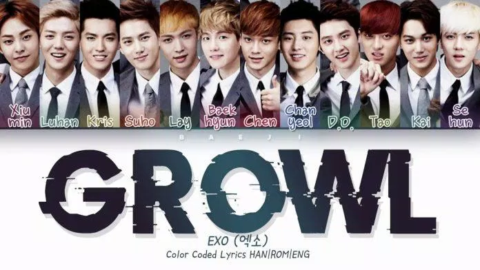 Growl - EXO (Ảnh: Internet) Growl - EXO (Ảnh: Internet)