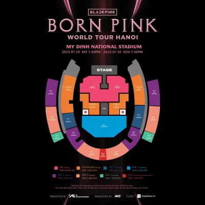 Giá vé Concert BLACKPINK Việt Nam quá đắt (Ảnh: Internet)