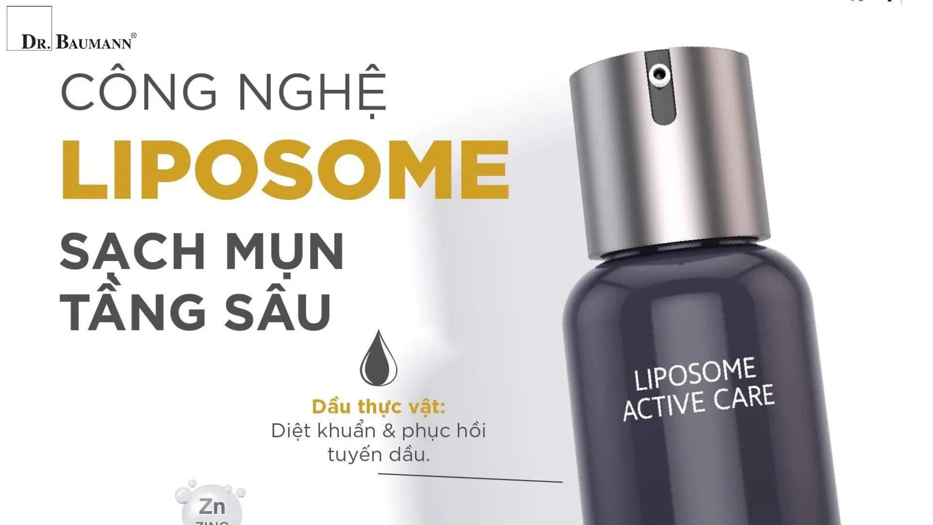 Công nghệ Liposome độc quyền của nhà Dr.Baumann (Nguồn: Internet)