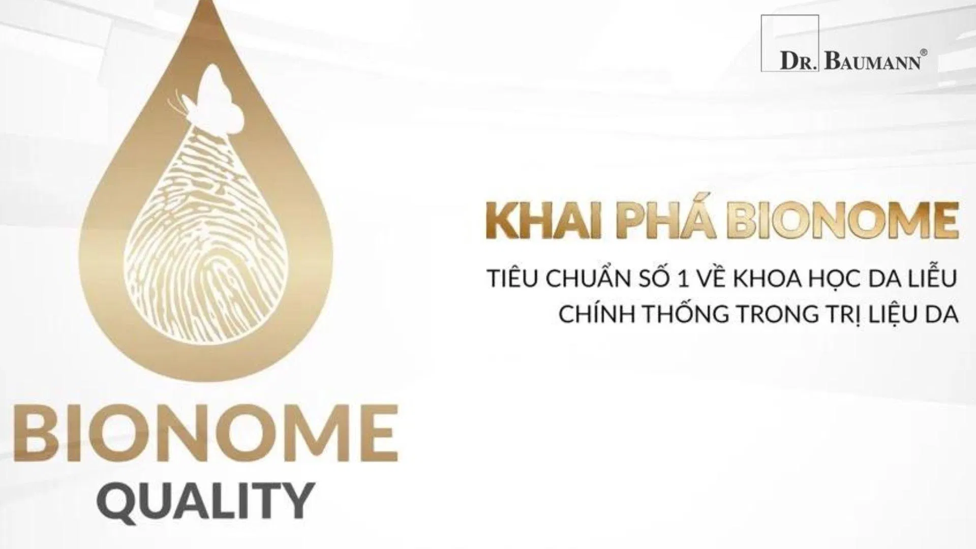 Tiêu chuẩn BiONOME thuần chay của thương hiệu Dr.Baumann (Nguồn: Internet)