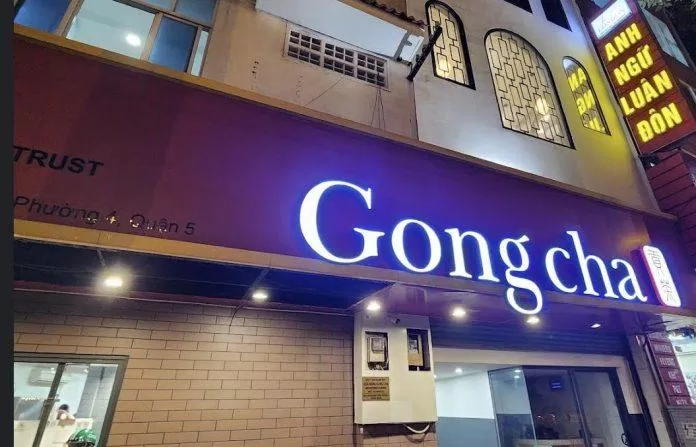 Trà sữa Gong Cha quận 5 (Ảnh: Internet)