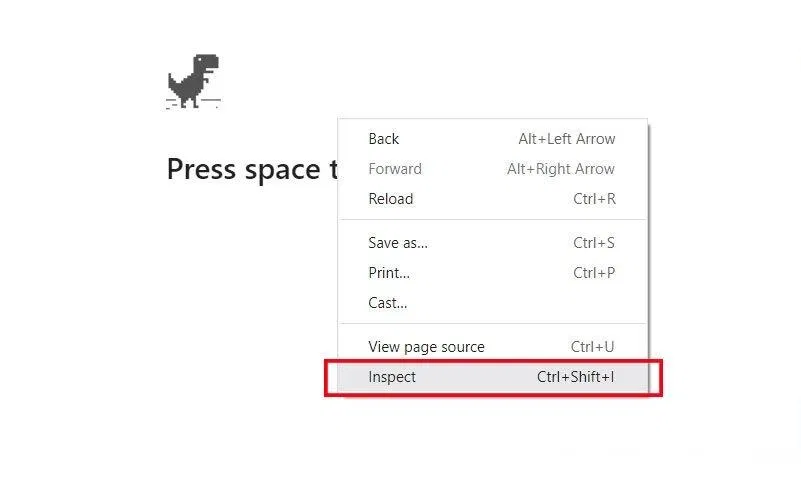 Cách hack game khủng long nhảy để chơi bất tử (Ảnh: Internet) Cách hack game khủng long nhảy để chơi bất tử (Ảnh: Internet)