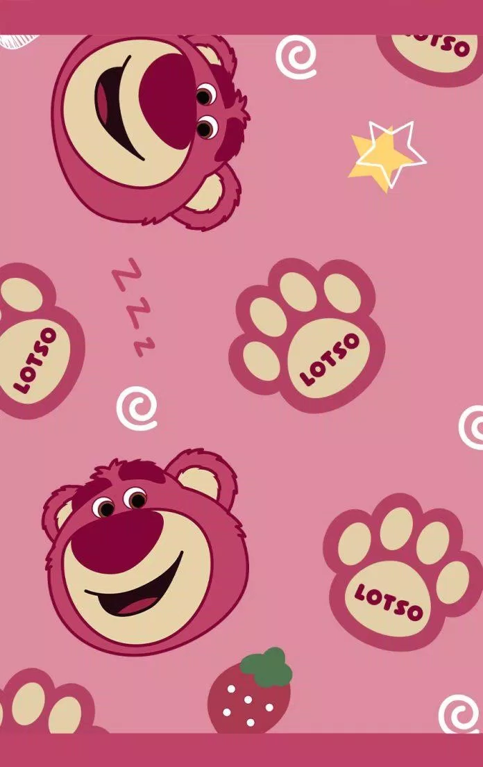 Những hình nền điện thoại gấu dâu cute ngầu full HD, 4K mới nhất 2023 (Ảnh: Internet)