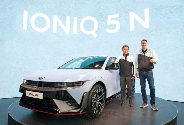 Mẫu xe điện Ioniq 5 N của Hyundai (Ảnh: Internet) Mẫu xe điện Ioniq 5 N của Hyundai (Ảnh: Internet)