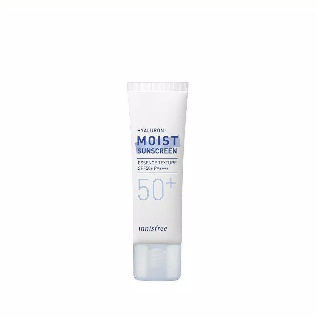 Kem chống nắng Innisfree Hyaluron Moist Sunscreen Essence Texture SPF50+ PA++++ (Ảnh: Internet)