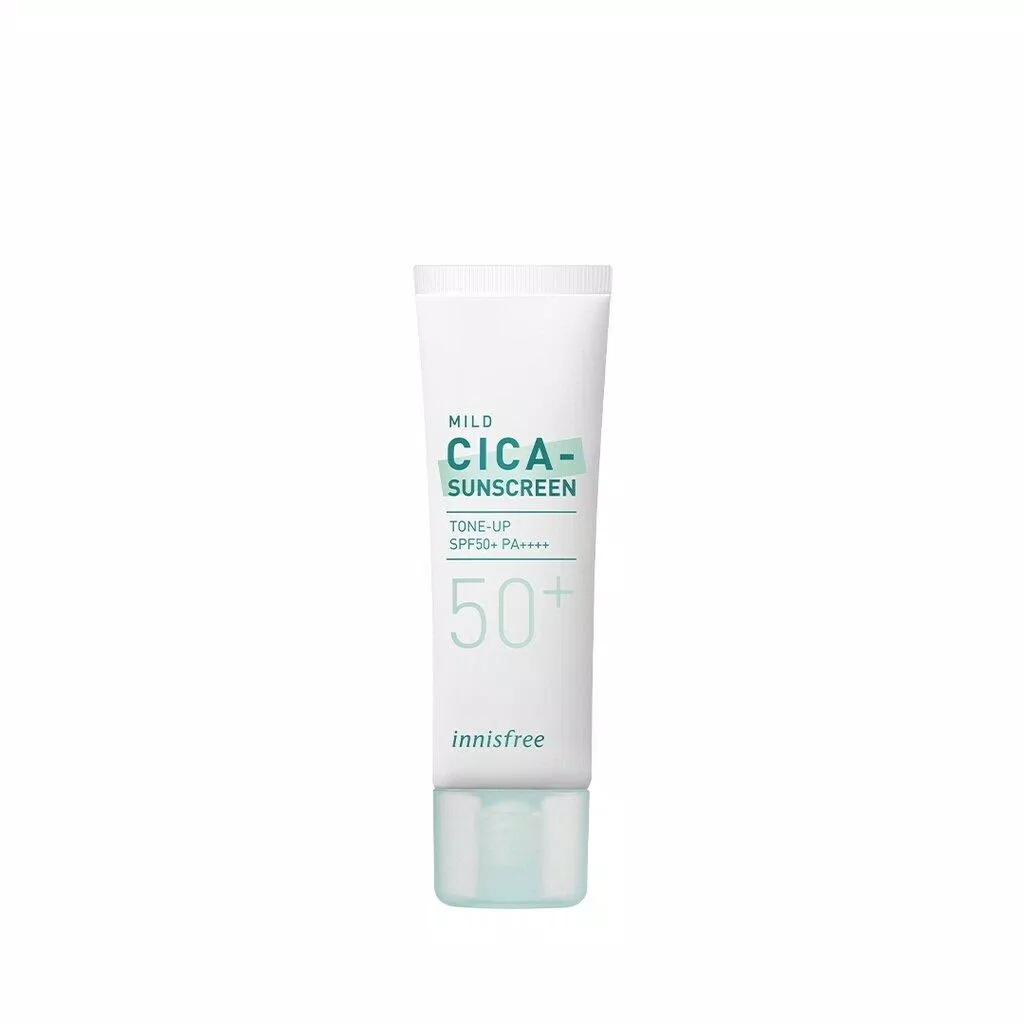 Kem chống nắng Innisfree Mild Cica Suncreen Tone Up SPF 50+ PA++++ (Ảnh: Internet)