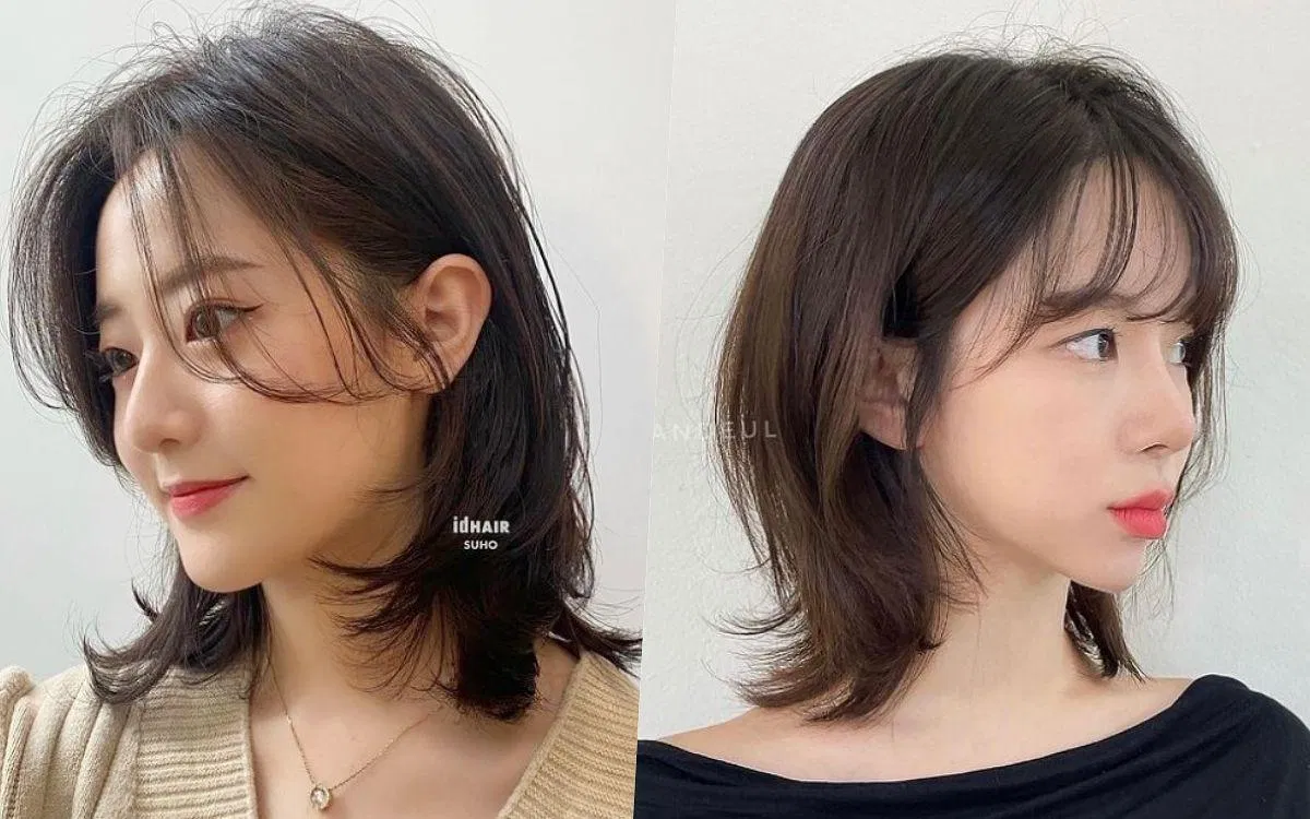 Gợi ý kiểu tóc ngắn layer nữ phù hợp với khuôn mặt vuông. (Ảnh: Internet)
