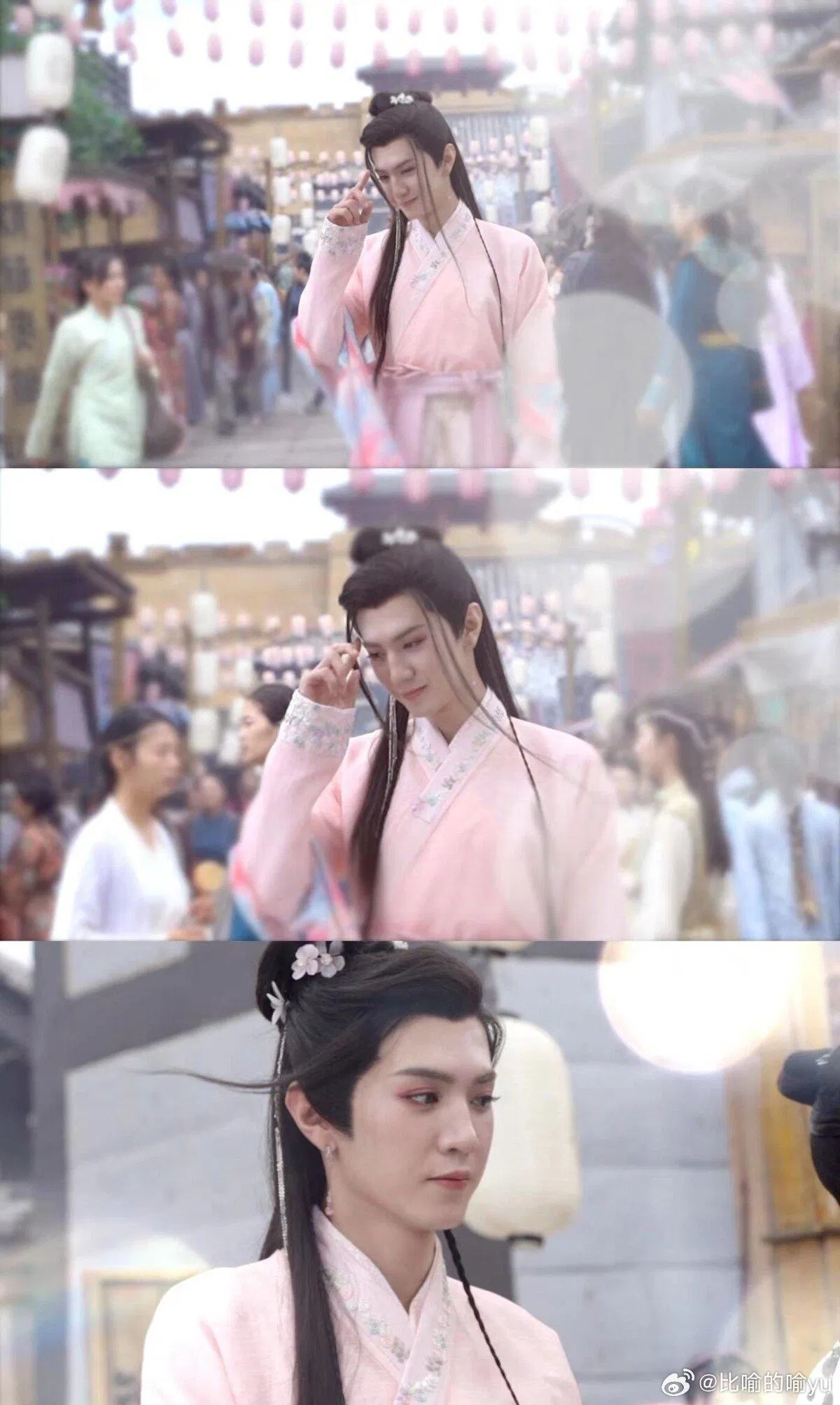 Màn giả gái xinh đẹp động lòng người của Trần Triết Viễn. (Ảnh: Internet)