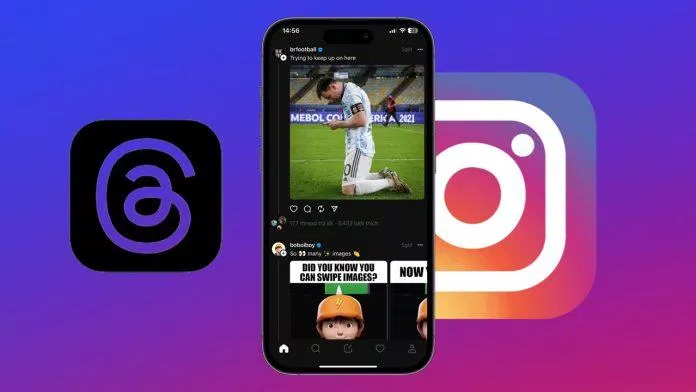 Mạng xã hội Threads có liên hệ chặt chẽ với Instagram (Ảnh: Internet) Mạng xã hội Threads có liên hệ chặt chẽ với Instagram (Ảnh: Internet)