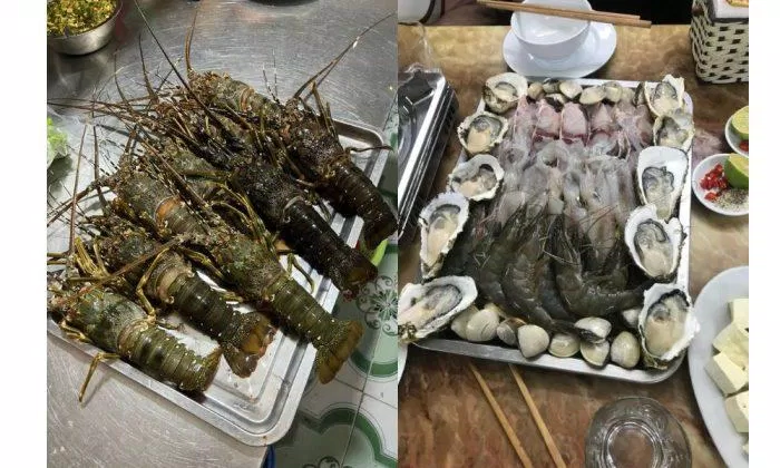 Mâm hải sản tươi ngon và đầy ắp, đảm bảo bạn và gia đình sẽ ăn no nê với giá rất bình dân. (Nguồn: Internet)