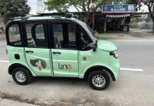 Xe ô tô điện Trung Quốc rao bán ở Việt Nam (Ảnh: Internet)