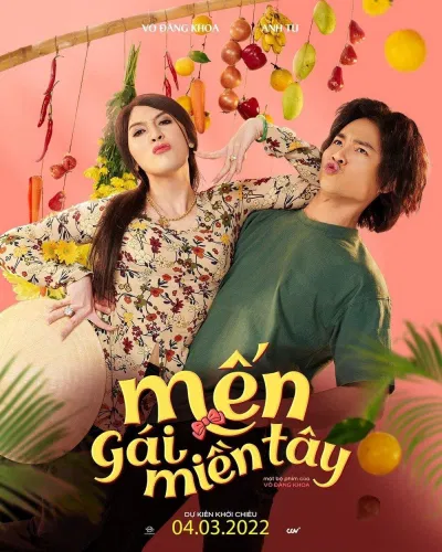 Poster phim Gái Mến Miền Tây