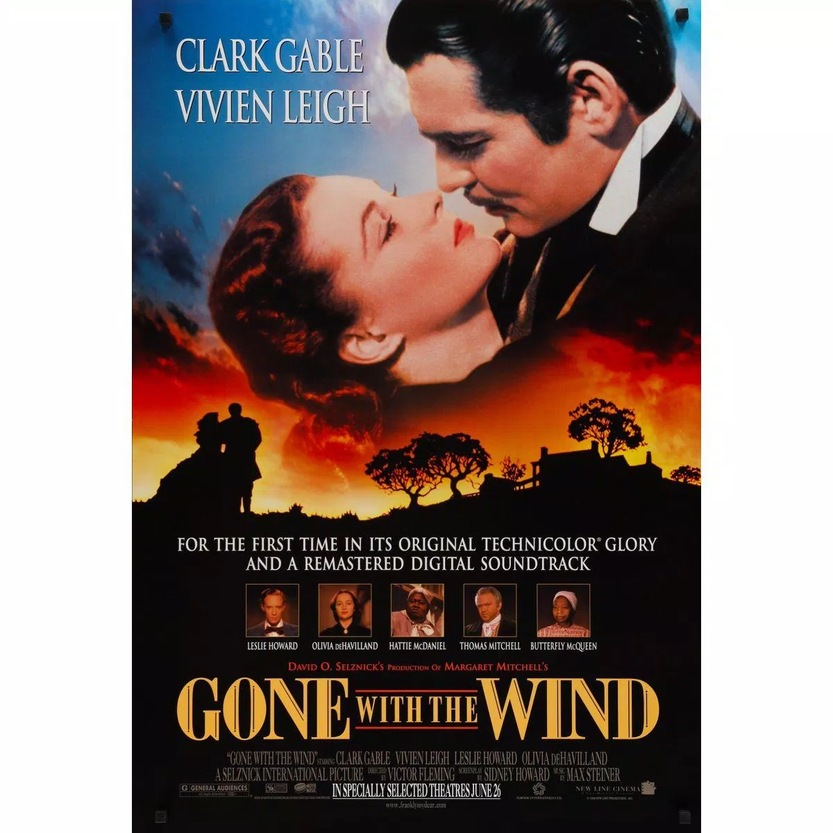 Poster phim Gone with the Wind. (Nguồn: Internet)