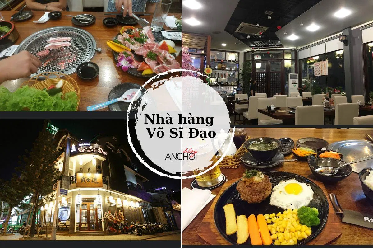 Nhà hàng Võ Sĩ Đạo. (Ảnh: BlogAnChoi)