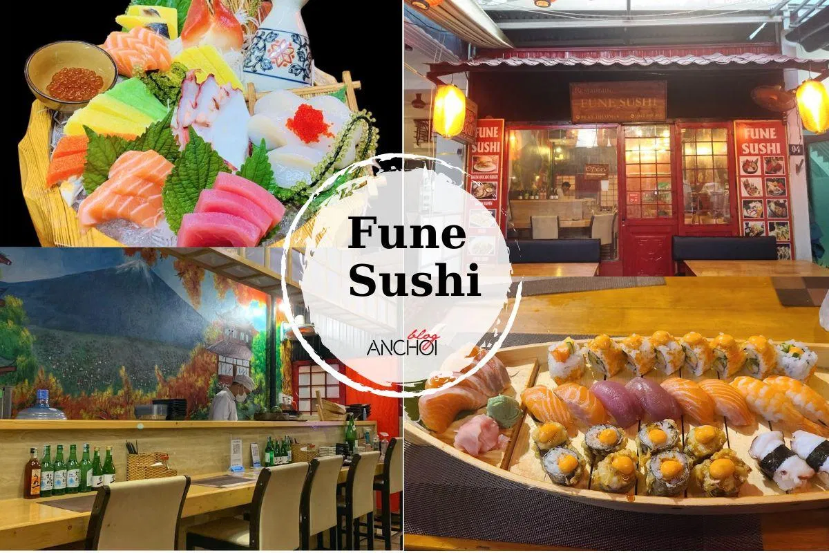 Fune Sushi. (Ảnh: BlogAnChoi)