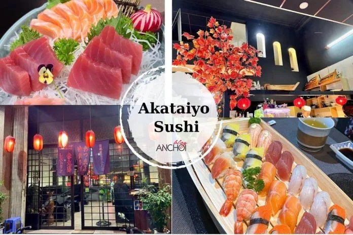 Akataiyo Sushi. (Ảnh: BlogAnChoi)