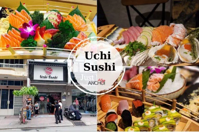 Uchi Sushi. (Ảnh: BlogAnChoi)