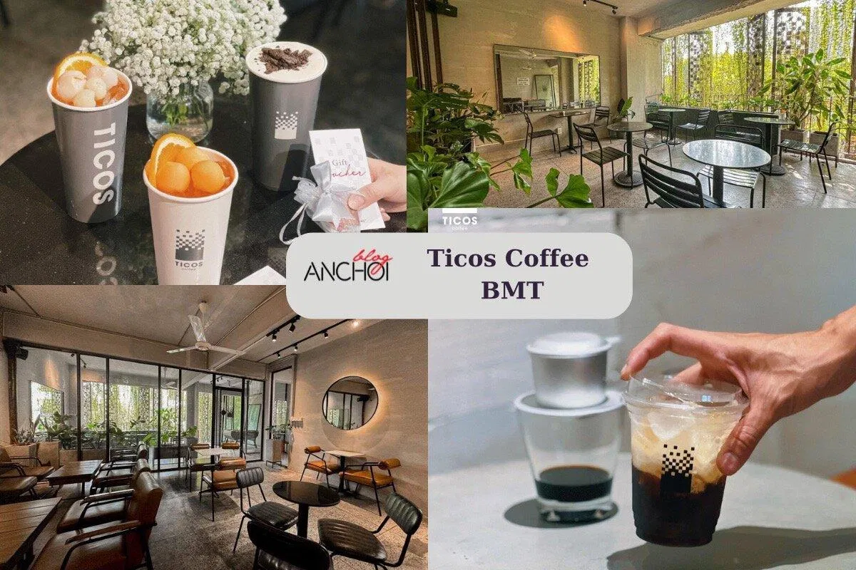Ticos Coffee BMT. (Ảnh: BlogAnChoi)