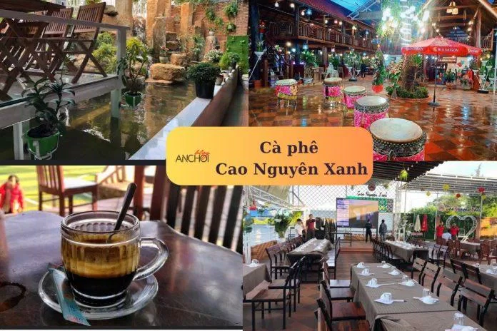 Cà phê Cao Nguyên Xanh. (Ảnh: BlogAnChoi)