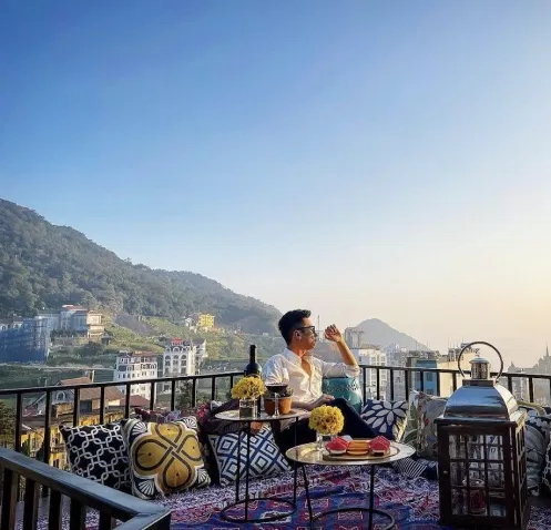 Sky Garden Cafe. (Nguồn ảnh: Internet) Sky Garden Cafe. (Nguồn ảnh: Internet)