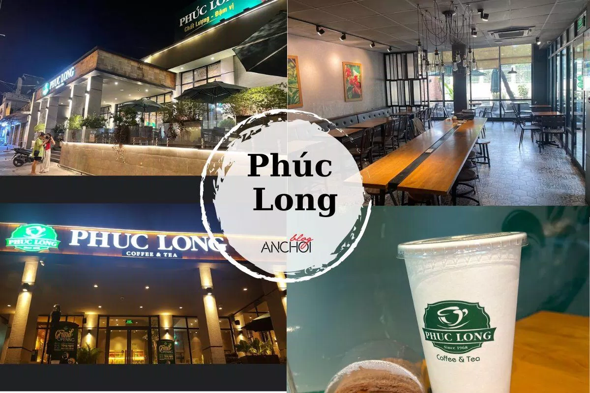 Trà và Cafe Phúc Long. (Ảnh: BlogAnChoi)