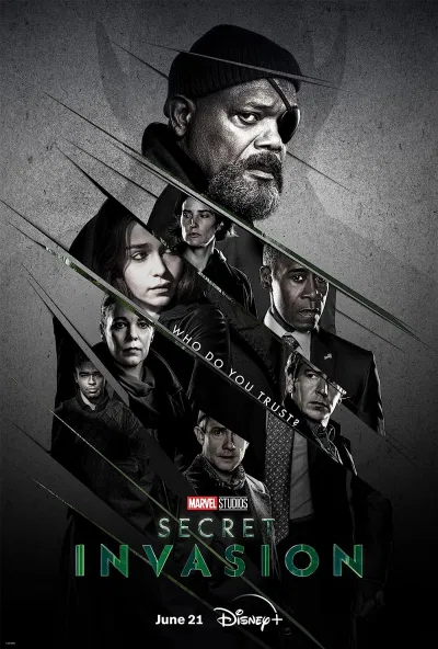 Poster phim Secret Invasion (Cuộc Xâm Lăng Bí Ẩn) (Ảnh: Internet) Poster phim Secret Invasion (Cuộc Xâm Lăng Bí Ẩn) (Ảnh: Internet)