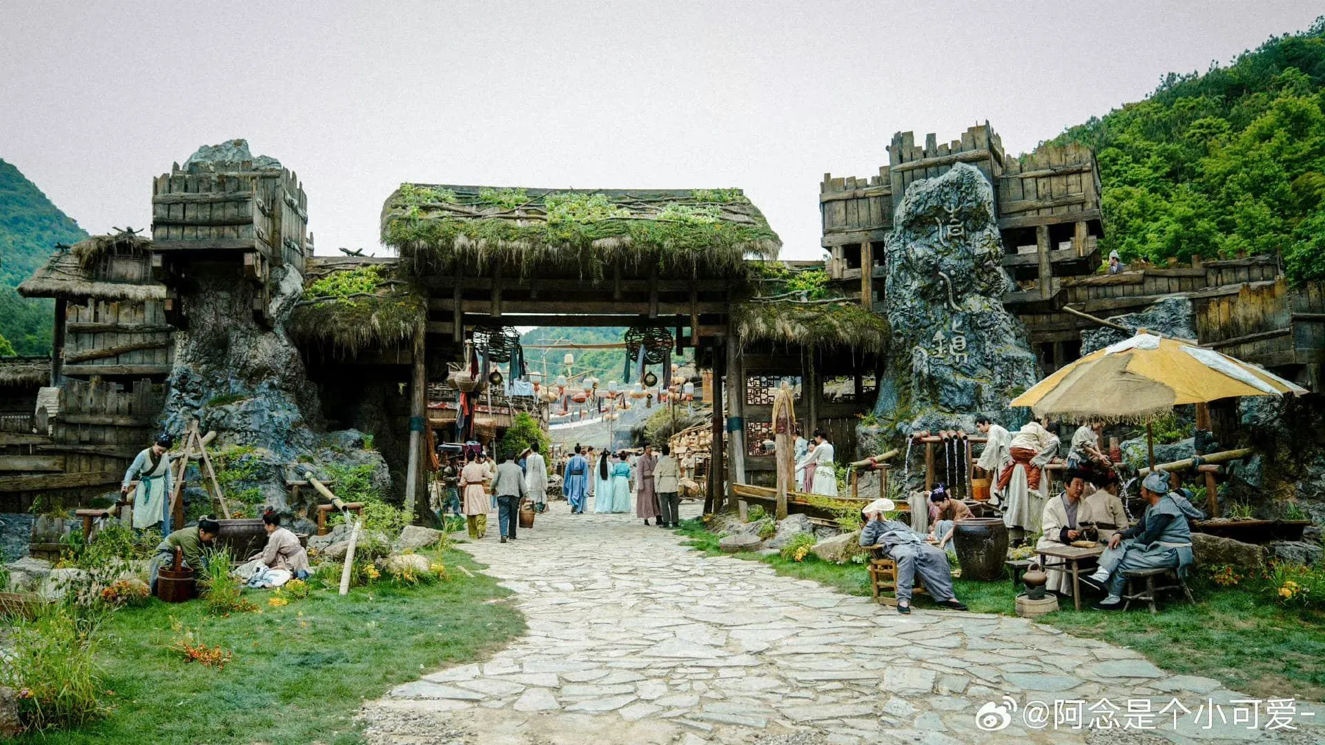 Bối cảnh Trường Tương Tư được đầu tư cực kỳ lớn. (Ảnh: Internet) Bối cảnh Trường Tương Tư được đầu tư cực kỳ lớn. (Ảnh: Internet)