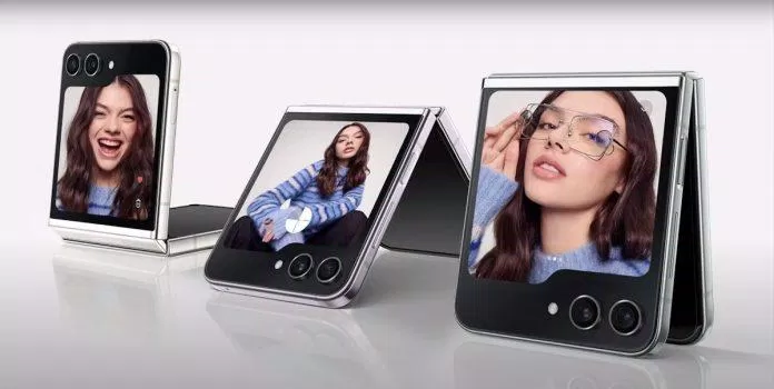 Điện thoại màn hình gập Galaxy Z Flip5 (Ảnh: Internet) Điện thoại màn hình gập Galaxy Z Flip5 (Ảnh: Internet)
