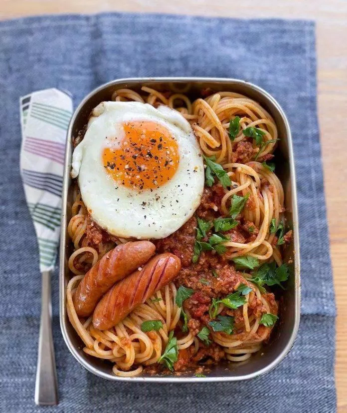 Thực đơn "Bento tình yêu" ngon - bổ - rẻ (Ảnh: Pinterest)
