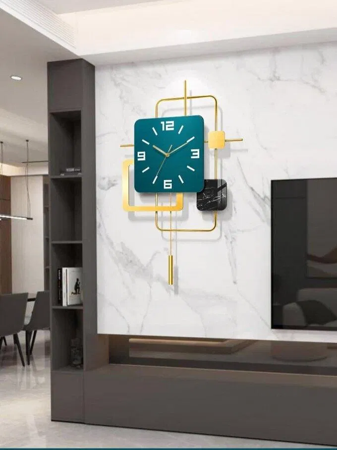 Vị trí treo đồng hồ ở phòng khách theo phong thủy (Ảnh: Internet) Vị trí treo đồng hồ ở phòng khách theo phong thủy (Ảnh: Internet)